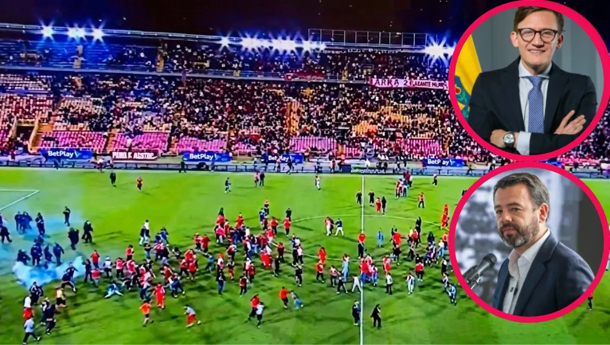El Campín: Distrito anuncia sanciones por violento choque de hinchas El Distrito anunció sanciones tras disturbios en El Campín: “Esto no puede quedar impune”