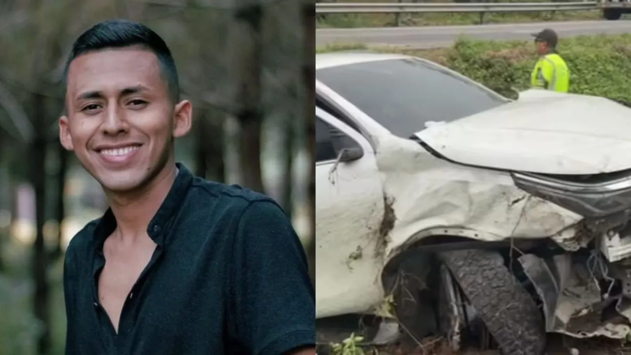El cantante Sebastián Ayala sufrió accidente de tránsito. Sebastián Ayala sufre grave accidente de tránsito entre Santander y Meta: detalles del caso