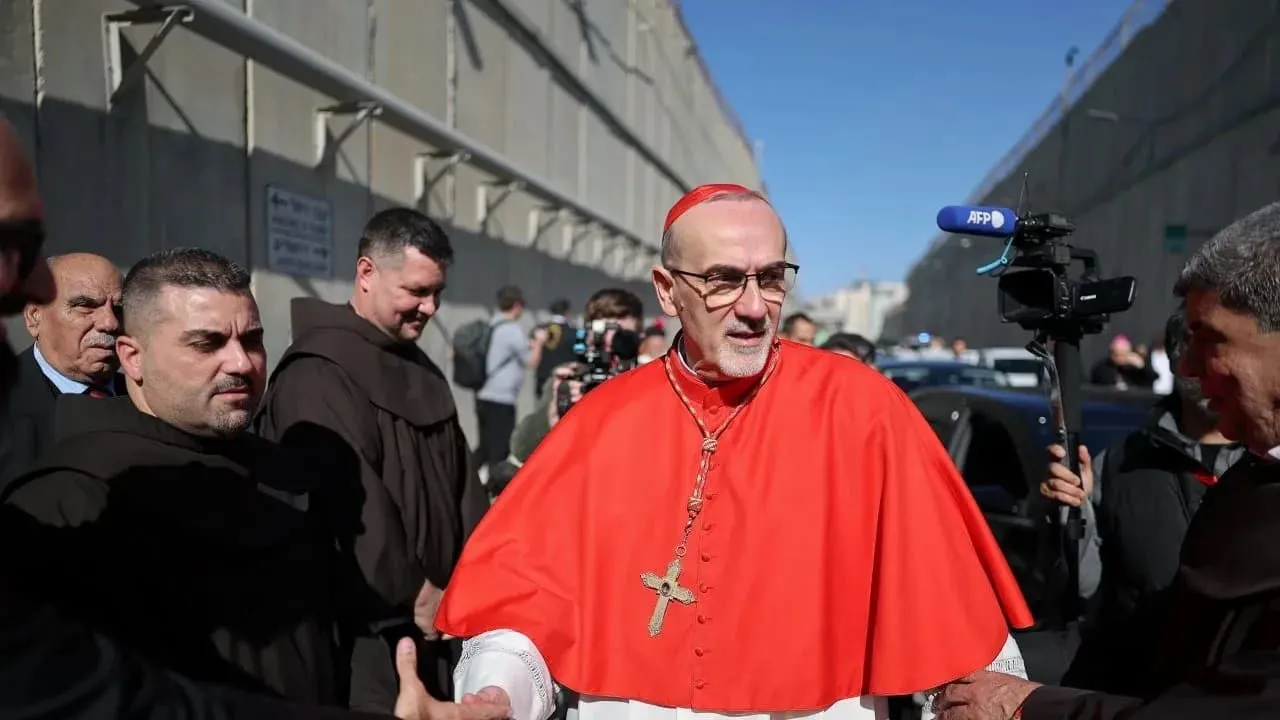 El cardenal Pierbattista Pizzaballa, Patriarca Latino de Jerusalén. Israel impide misa de Ramos en Jerusalén: Patriarca denuncia “desprecio a cristianos”