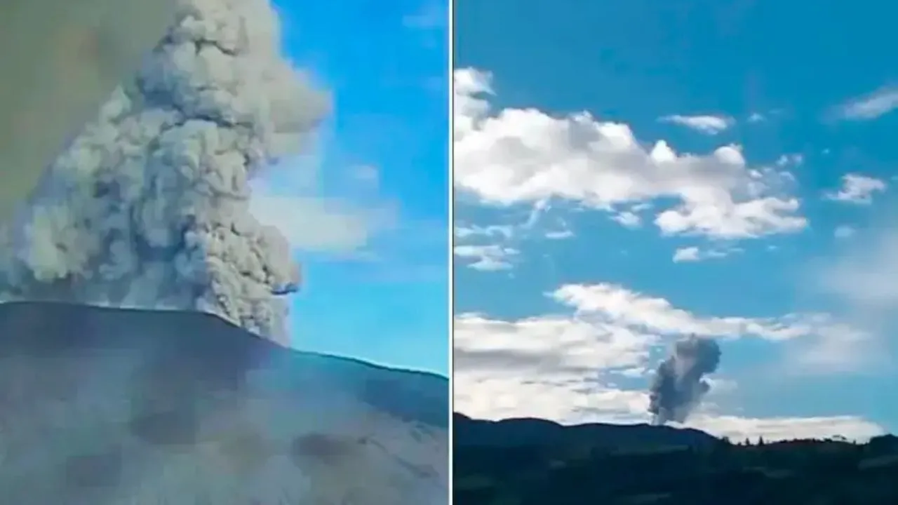 Volcán Puracé: fuertes emisiones de ceniza y sismos mantienen la alerta Volcán Puracé: fuertes emisiones de ceniza y sismos mantienen la alerta