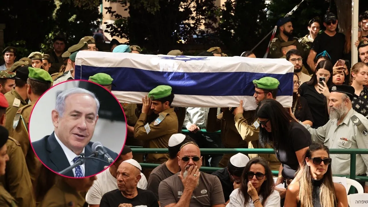 Entrega de los restos de rehenes israelíes Imagen principal