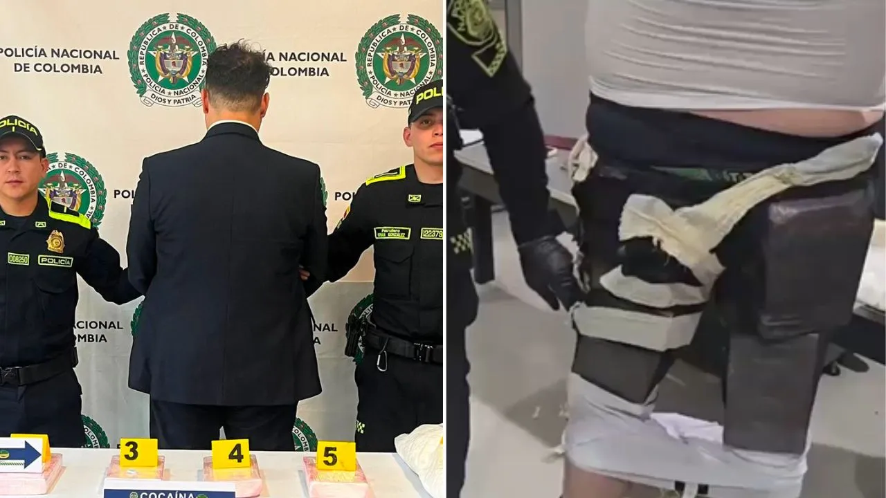 Falso piloto Video | Así cayó un falso piloto que intentó sacar cocaína pegada al cuerpo desde El Dorado