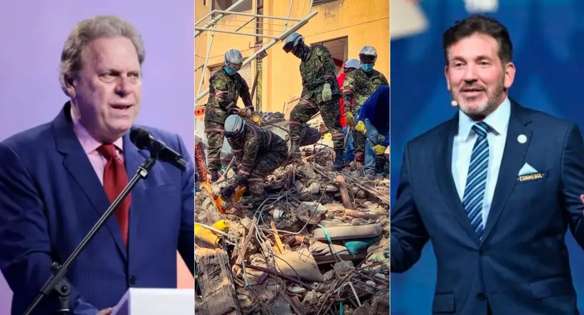FCF y Conmebol hacen millonaria donación tras terremoto en Colombia Jesurún y Domínguez ayudan a Colombia: millonaria donación a afectados por el terremoto en el país