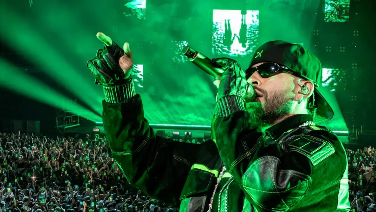 Feid conquista Madrid con su 'Falxo Tour' en el Movistar Arena. Feid conquistó Madrid con su 'Falxo Tour': así fue la noche que tiñó de verde el Movistar Arena