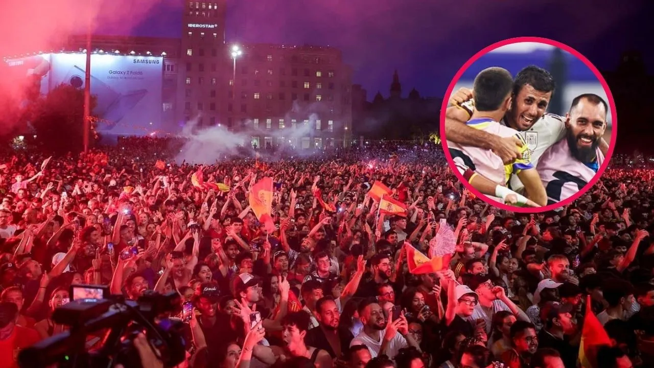 Festejo españoles Videos | La locura se desató en España: así celebraron el paso a la final del Mundial 2026