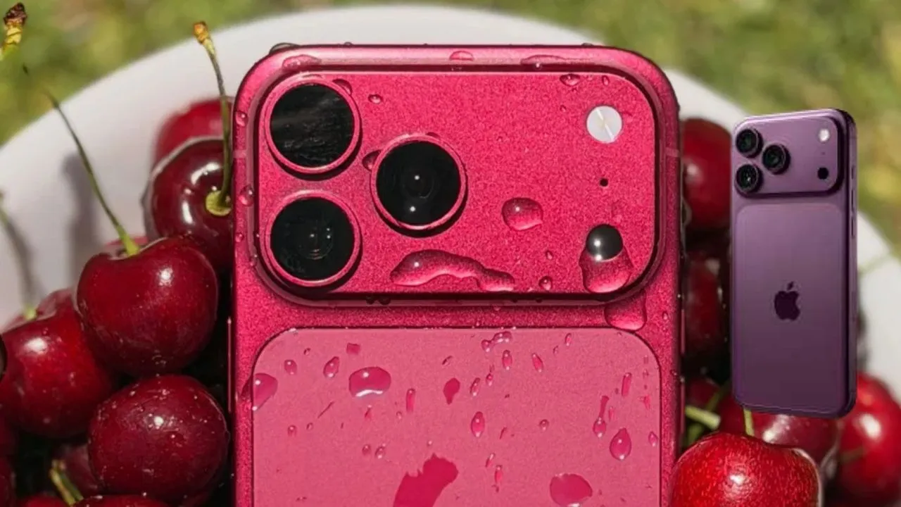 Filtración del iPhone 18 Pro en distintos colores, incluido nuevo tono cereza oscuro. Se filtra por primera vez el iPhone 18 Pro: así sería su diseño y nuevo color