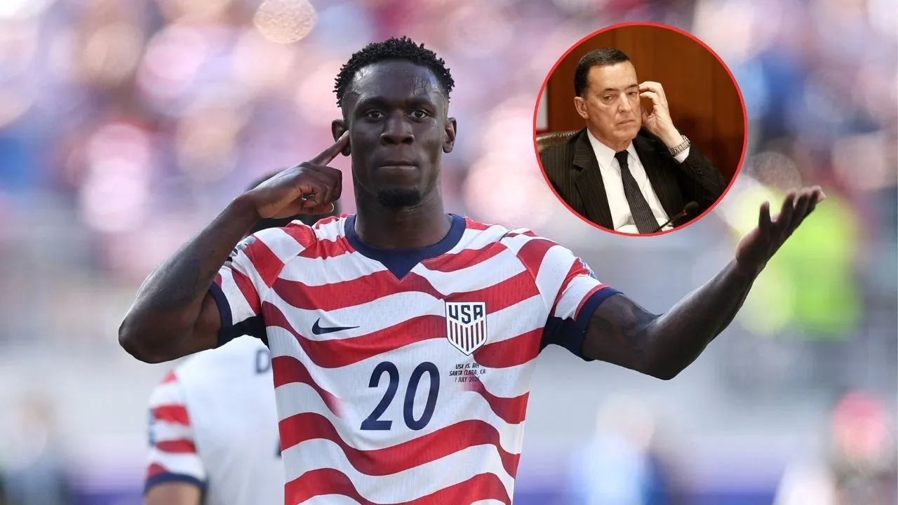 Folarin Balogun, la estrella de EE. UU., que podrá jugar a pesar de haber sido expulsado. Escándalo FIFA: el directivo colombiano que está en el ojo del huracán por caso Balogun