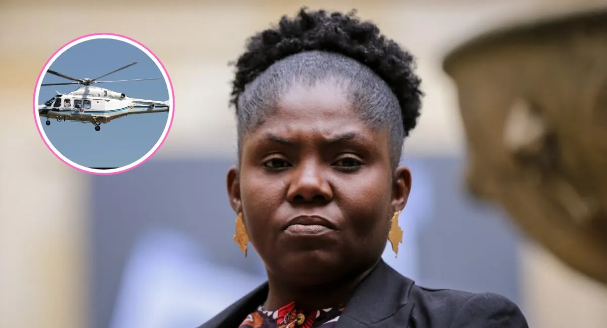Francia Márquez responde a críticas sobre el uso del helicóptero presidencial "El problema fue que el helicóptero lo usara la vicepresidenta negra": Francia Márquez