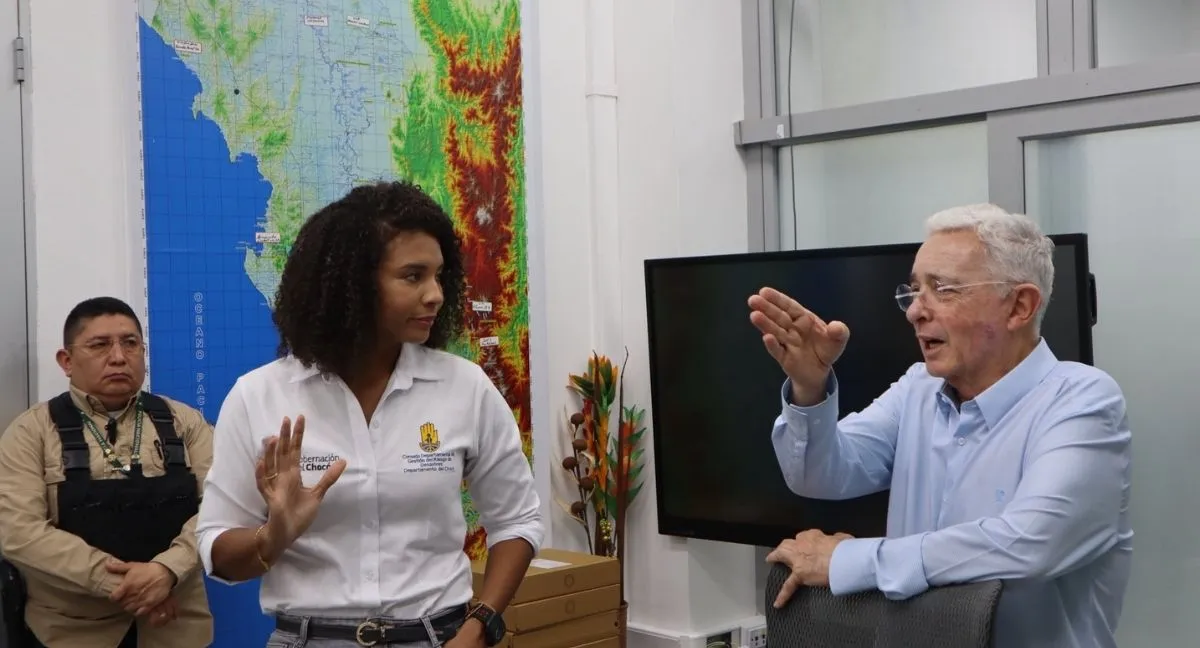 Gobernadora del Chocó se reunió con Uribe Gobernadora del Chocó también se reunió con el expresidente Álvaro Uribe: de esto hablaron