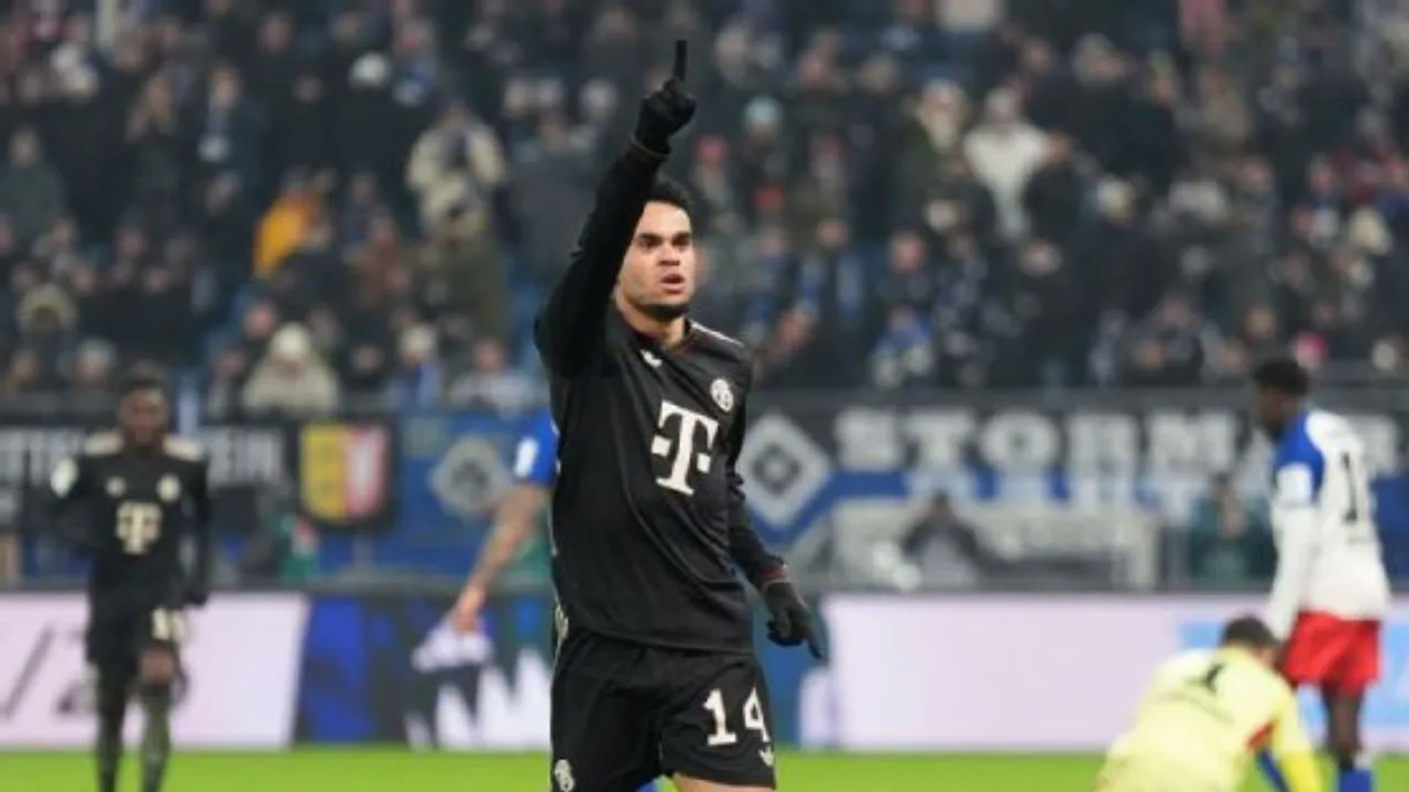 Gol de Luis Díaz mantiene al Bayern Múnich en la cima de la Bundesliga. Luis Díaz marca su décimo gol en la Bundesliga y el Bayern Múnich empata 2-2 frente al Hamburgo