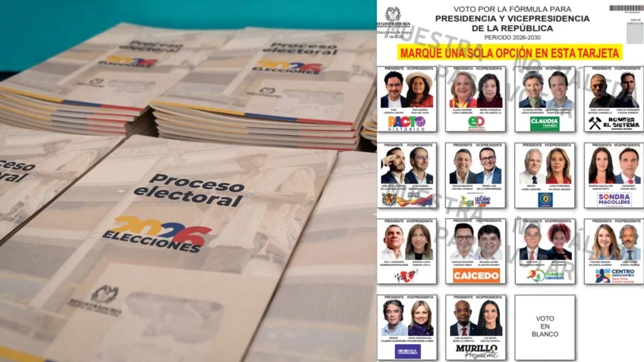 Guia para las elecciones 2026. Guía para votar correctamente el 31 de mayo en las elecciones presidenciales de Colombia