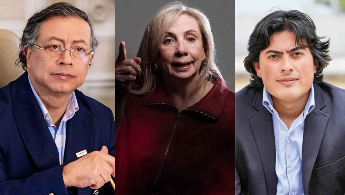 Gustavo Petro, la exfiscal Lucy Laborde y Nicolás Petro Burgos. Petro respondió a la exfiscal de Nicolás Petro: habló de su hijo, su campaña y su vida personal