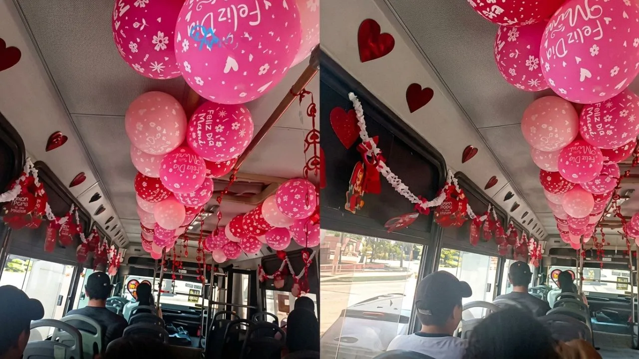 Homenaje a madres en un bus en Barranquilla. Día de la Madre: el gesto de un conductor de bus en Barranquilla que conmovió a pasajeros