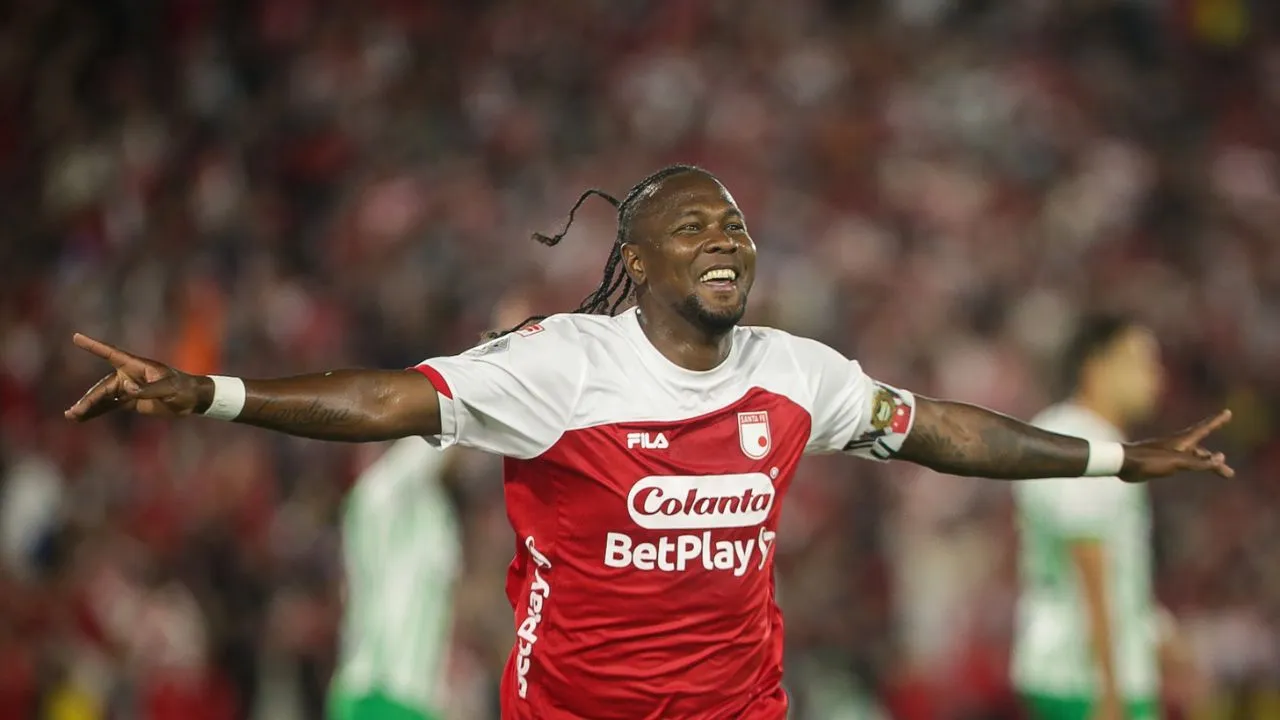 Hugo Rodallega Video | Hugo Rodallega silenció a los hinchas de Millos, apagó el festejo y Santa Fe empató
