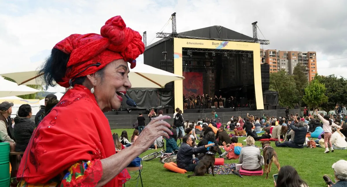 Imagen de referencia homenaje a Totó la Momposina Así será el homenaje a Totó la Momposina en Bogotá durante el Bum Bum Festival