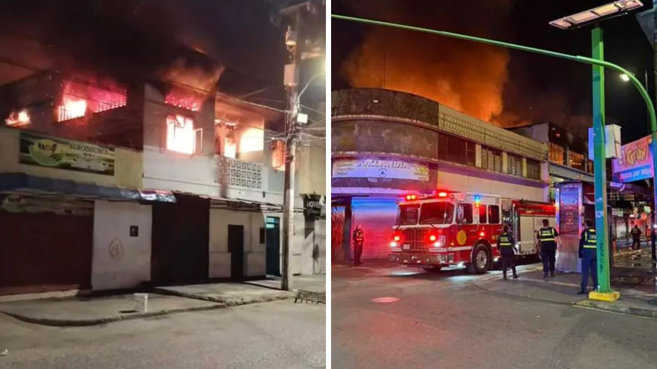 Tragedia en Neiva: incendio en hotel del centro deja tres personas muertas
