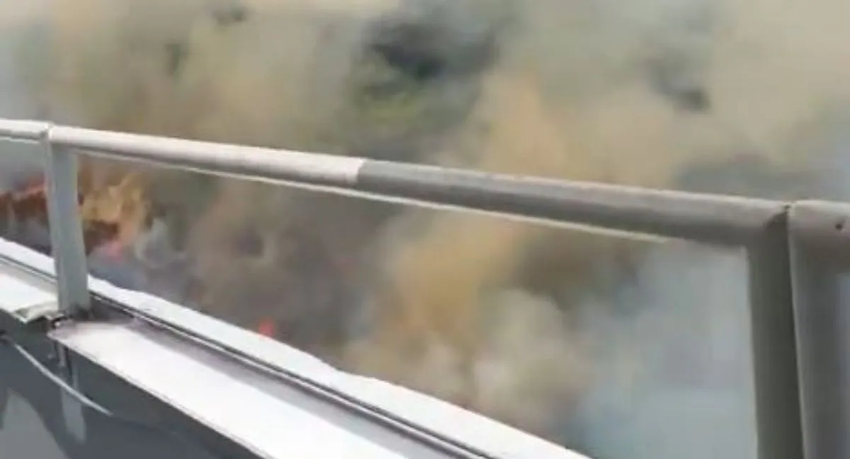 Incendio Medellín Video | Así iniciaron el incendio en Las Palmas, Medellín; el culpable fue capturado