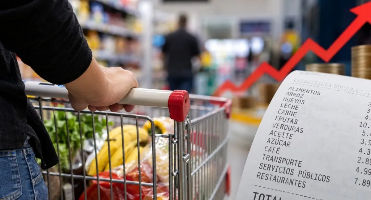 Inflación durante agosto en Colombia No da tregua: inflación en Colombia subió en agosto con restaurantes y salud entre lo más costoso