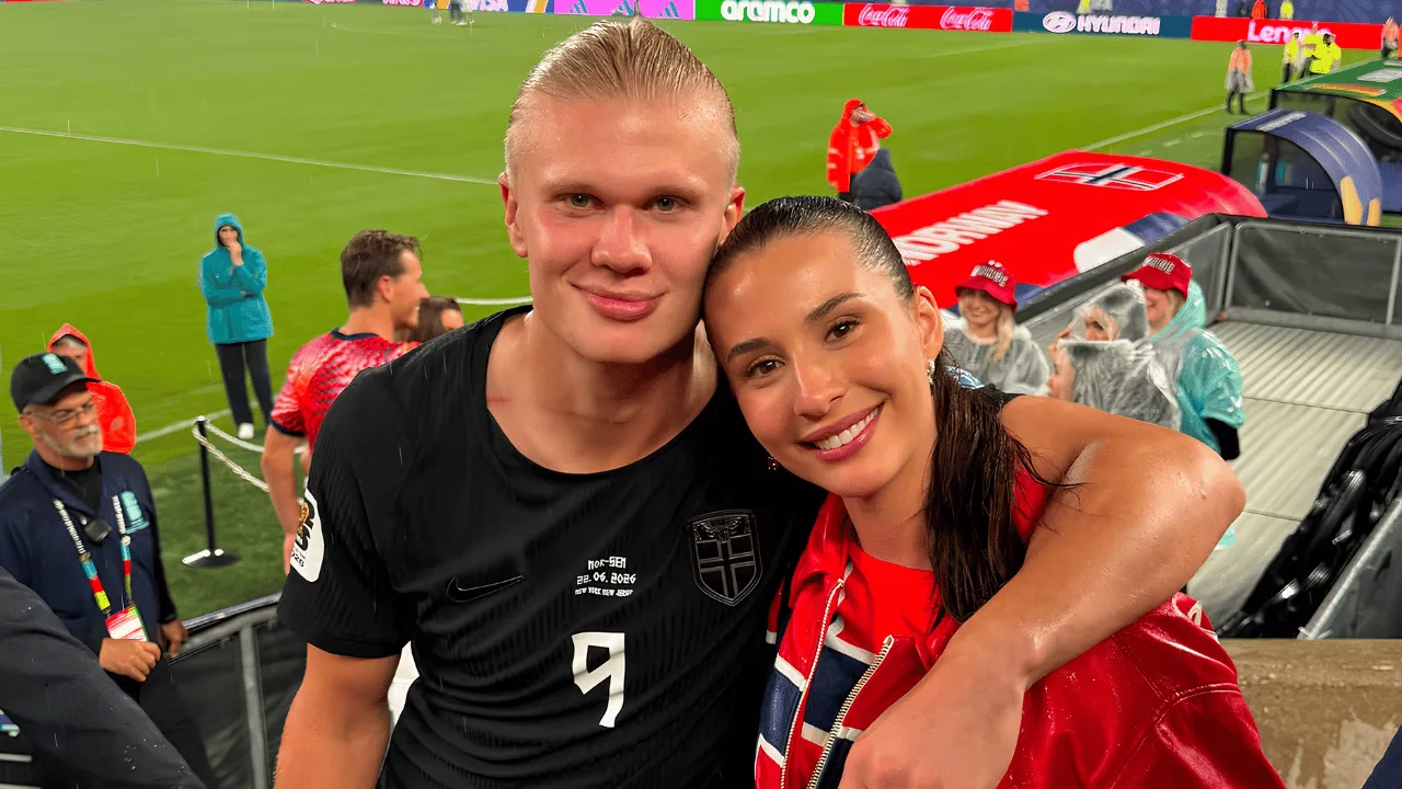 Isabel Haugseng Johansen, la pareja de Erling Haaland, es furor en el Mundial 2026. Quién es Isabel Haugseng Johansen, la pareja de Haaland que es furor en el Mundial 2026