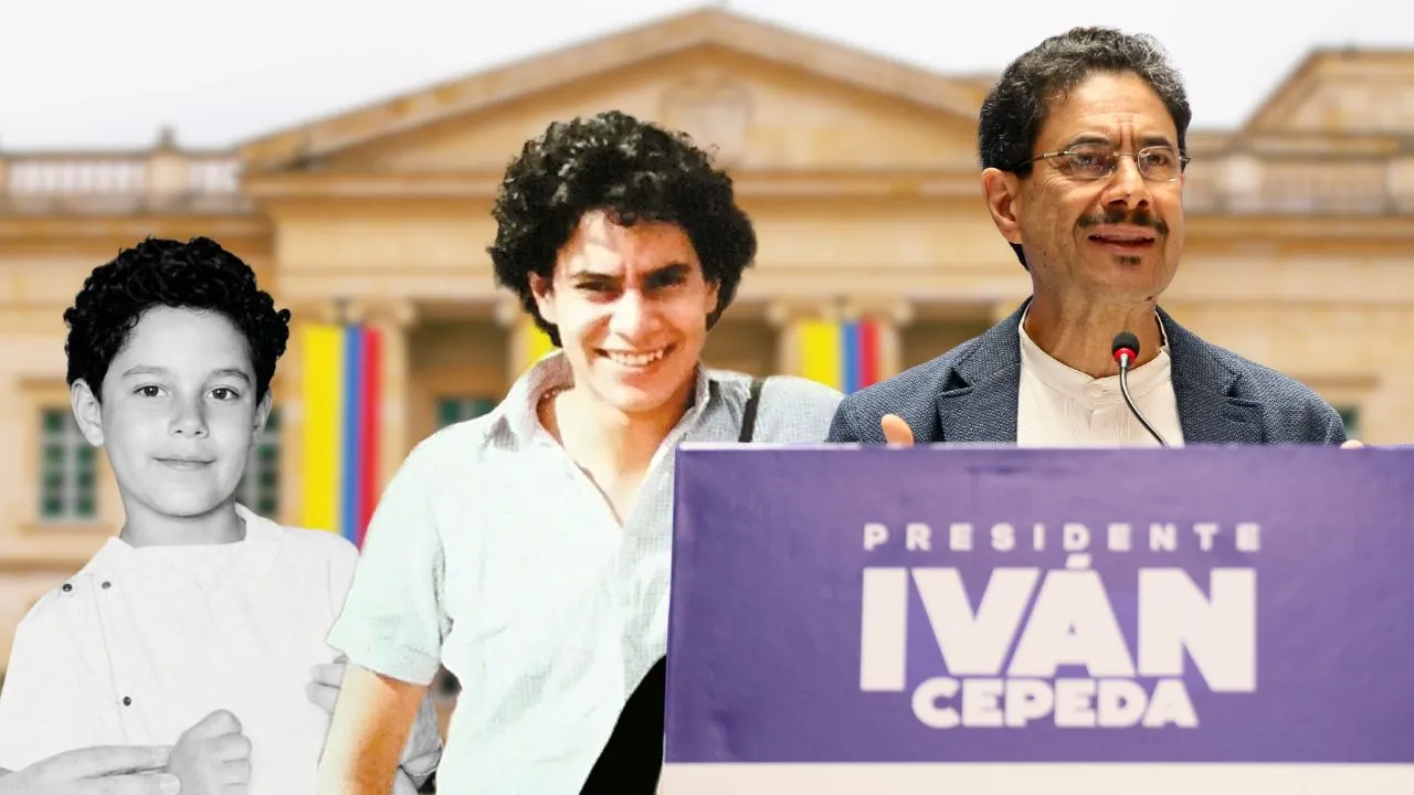 Iván Cepeda de niño a adulto La historia de Iván Cepeda en fotos: exilio, política y persecución