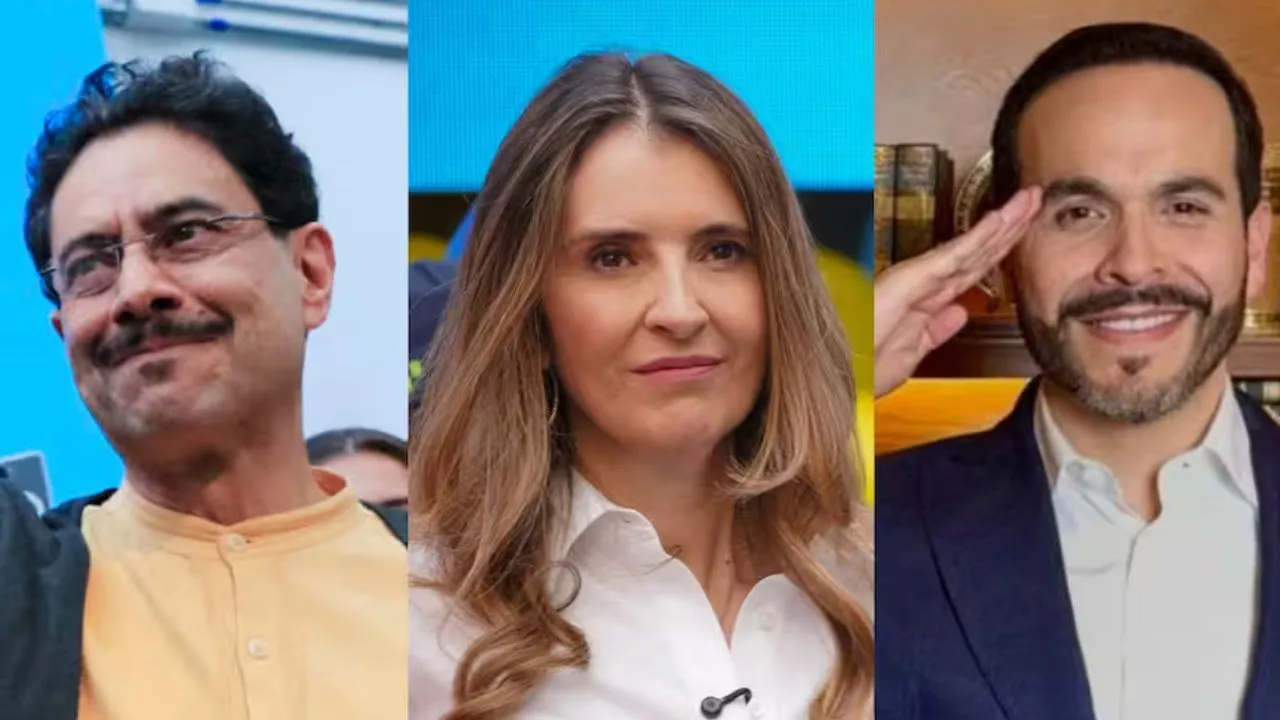 Iván Cepeda, Paloma Valencia y Abelardo de la Espriella lideran nueva encuesta. Cepeda lidera encuesta, mientras De la Espriella y Valencia pelean el segundo lugar, según Guarumo