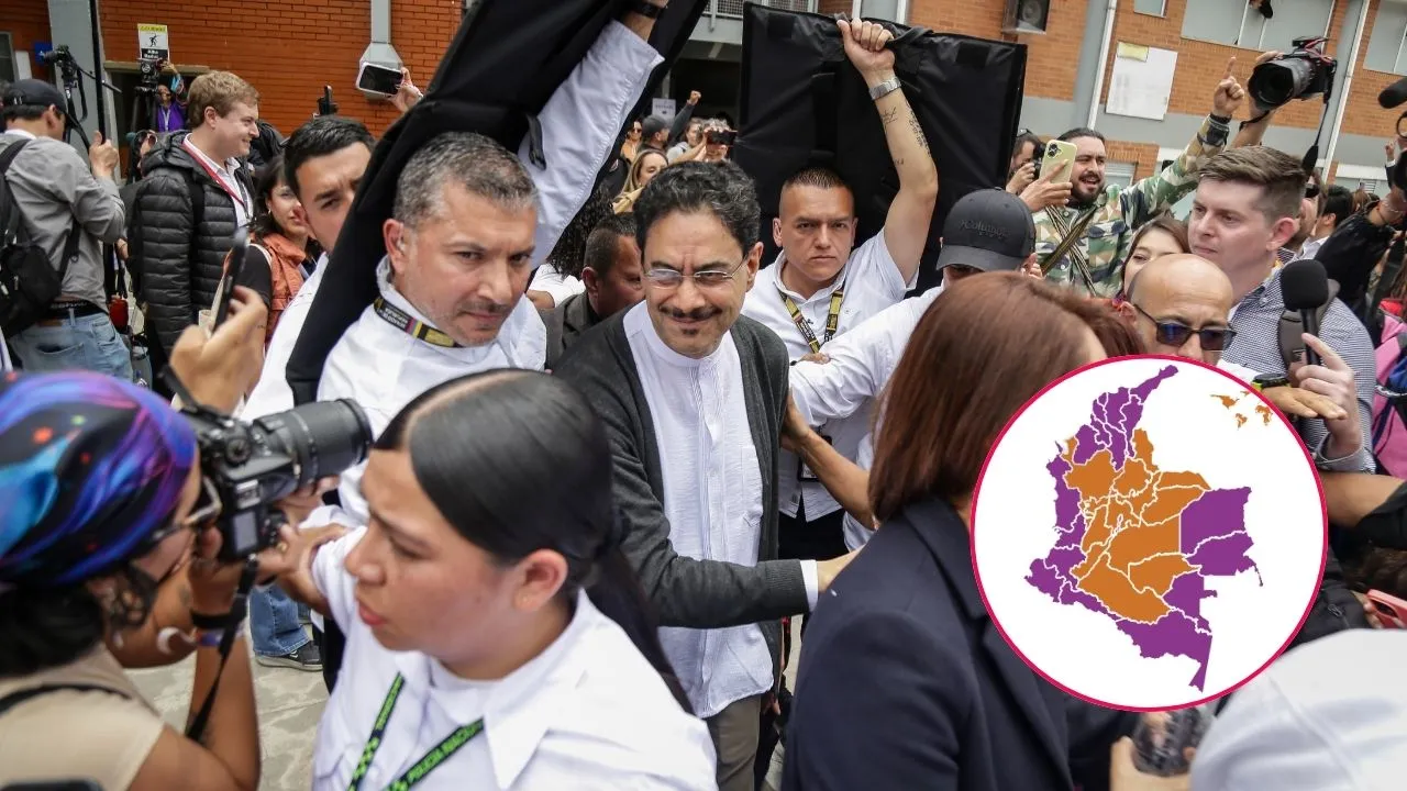 Iván Cepeda y los departamentos donde obtuvo la victoria. Sorpresa para Iván Cepeda: ganó en departamentos clave, pero perdió otros que 'tenía en el bolsillo'