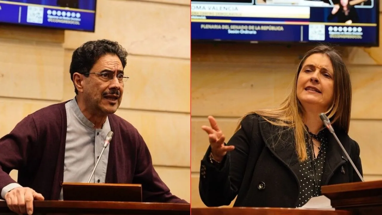 Debate a MinDefensa en el Senado terminó en agarrón entre uribismo e Iván Cepeda