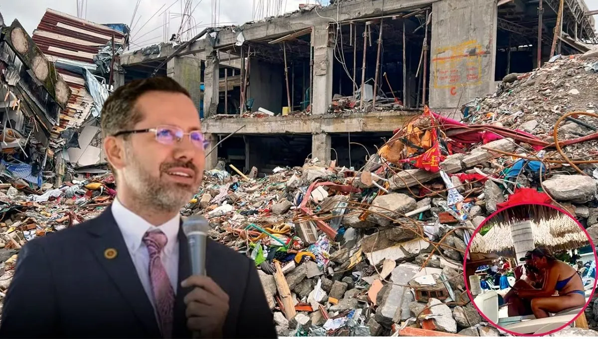 Jaime Andrés Beltrán, ministro de Vivienda, en el centro de las críticas. Fuertes críticas a minVivienda por supuestas vacaciones en Santa Marta en medio de la emergencia