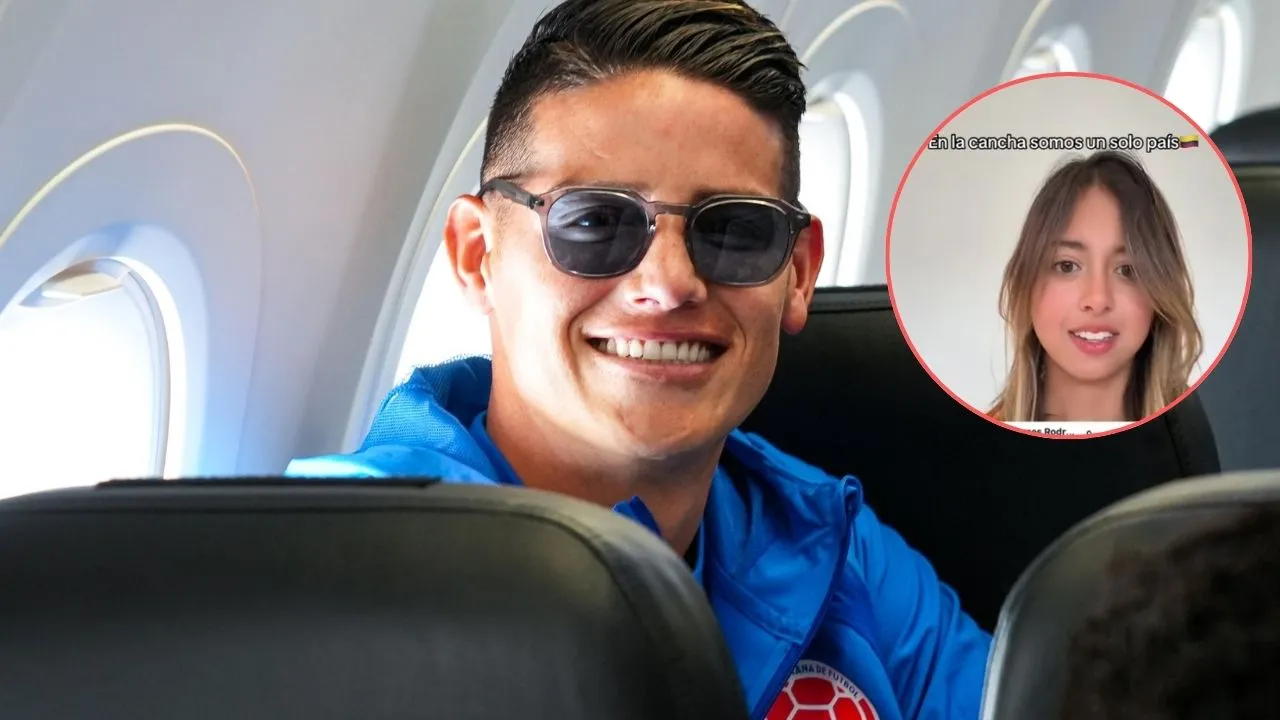 James Rodríguez Se acabó la polémica: James le respondió a Antonella y la hija de Petro no ocultó su felicidad