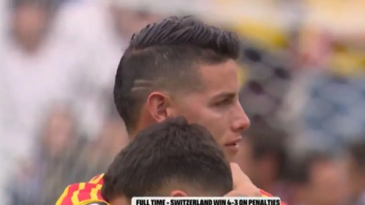 James Rodríguez Video| La peor pesadilla de Colombia: James consolando el conmovedor llanto de ‘Juanfer’ y ‘Lucho’