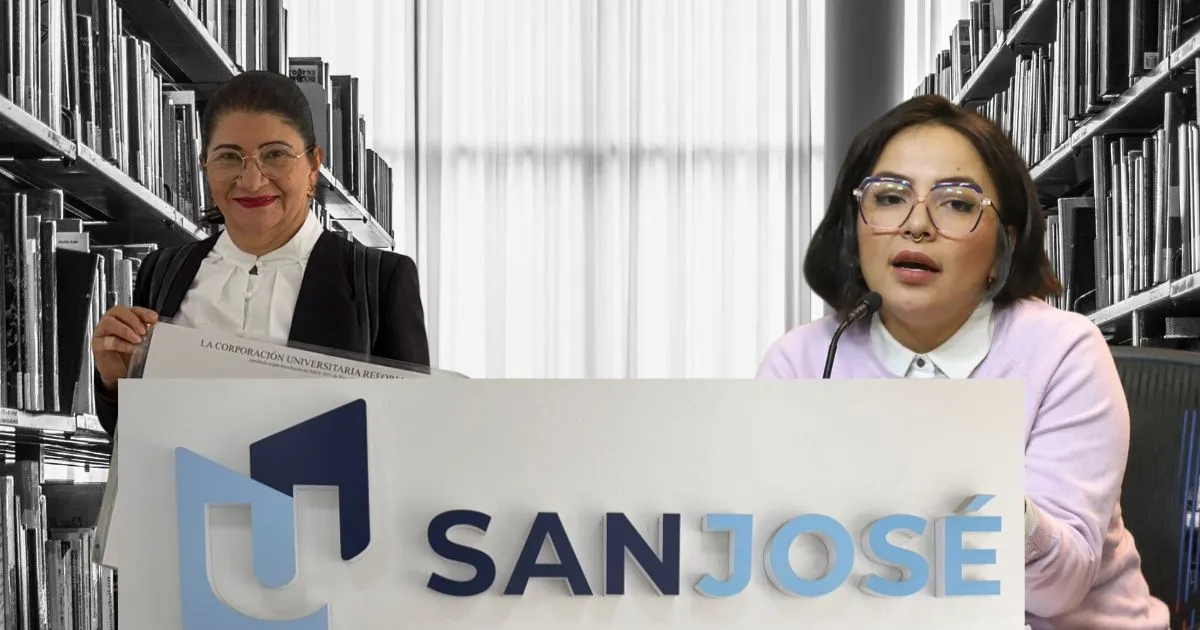 Jennifer Pedraza señaló nuevas irregularidades de la Fundación San José Sandra Ramírez obtuvo un título de la Fundación San José, ¿es irregular?