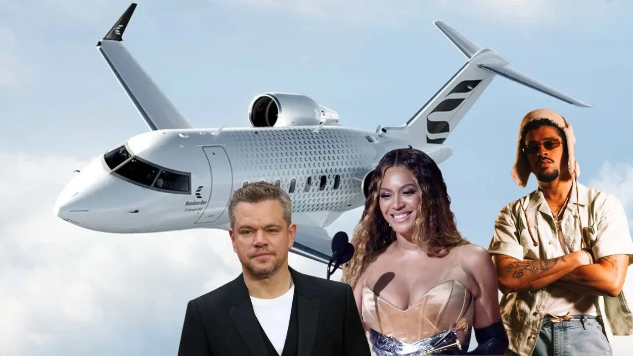 Jets de Bombardier Aviones de Bad Bunny, Matt Damon, Beyonce y otros famosos no podrán volar en EE. UU. por decisión de Trump