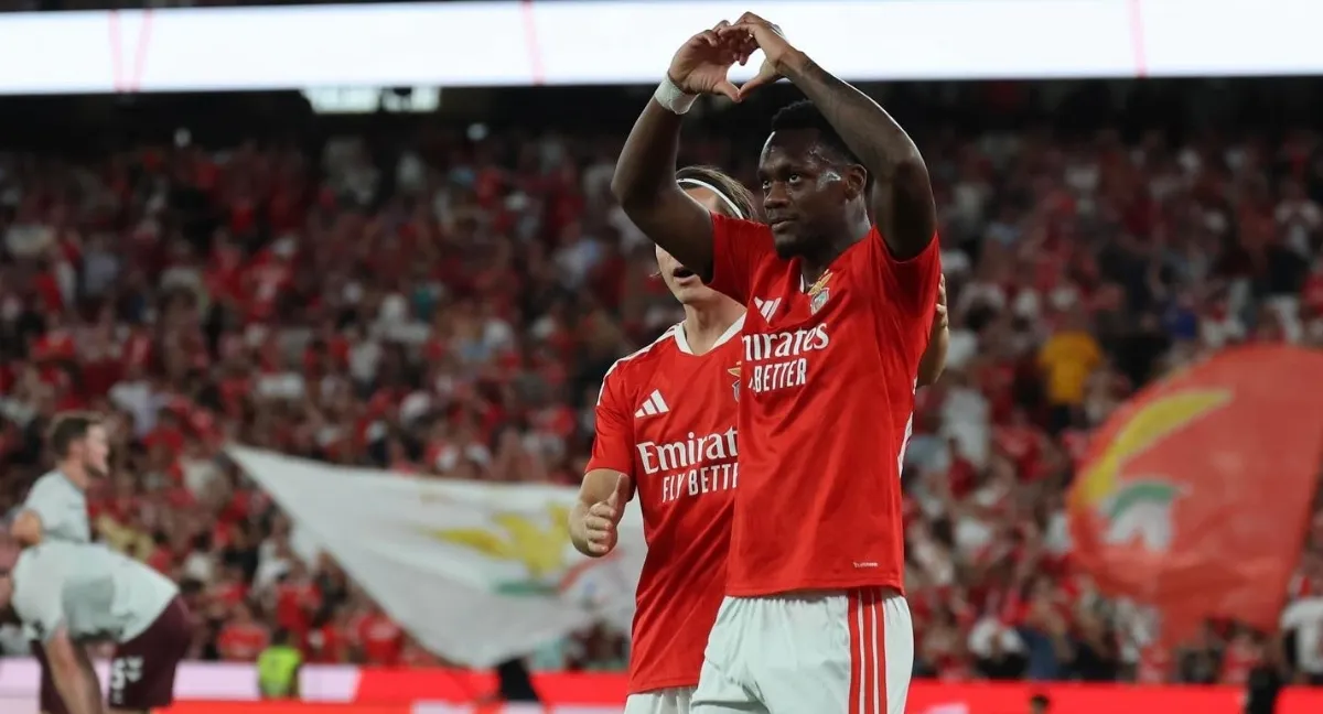 Jhon Durán marcó gol en el Benfica vs. Hearts por Europa League ¿Le coquetea a la Selección Colombia? Jhon Jáder Durán jugó, anotó y gustó con el Benfica