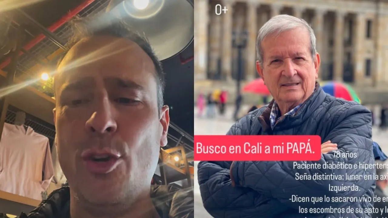José Fernando Patiño Video | Periodista busca desesperadamente a su padre tras el sismo: "No sabemos dónde está"