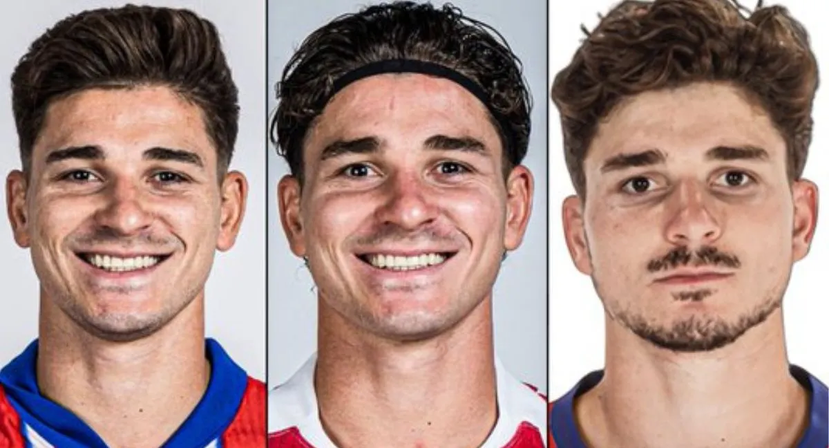 Julián Álvarez La cara de una figura del seleccionado argentino que muestra infelicidad por no salir de su club