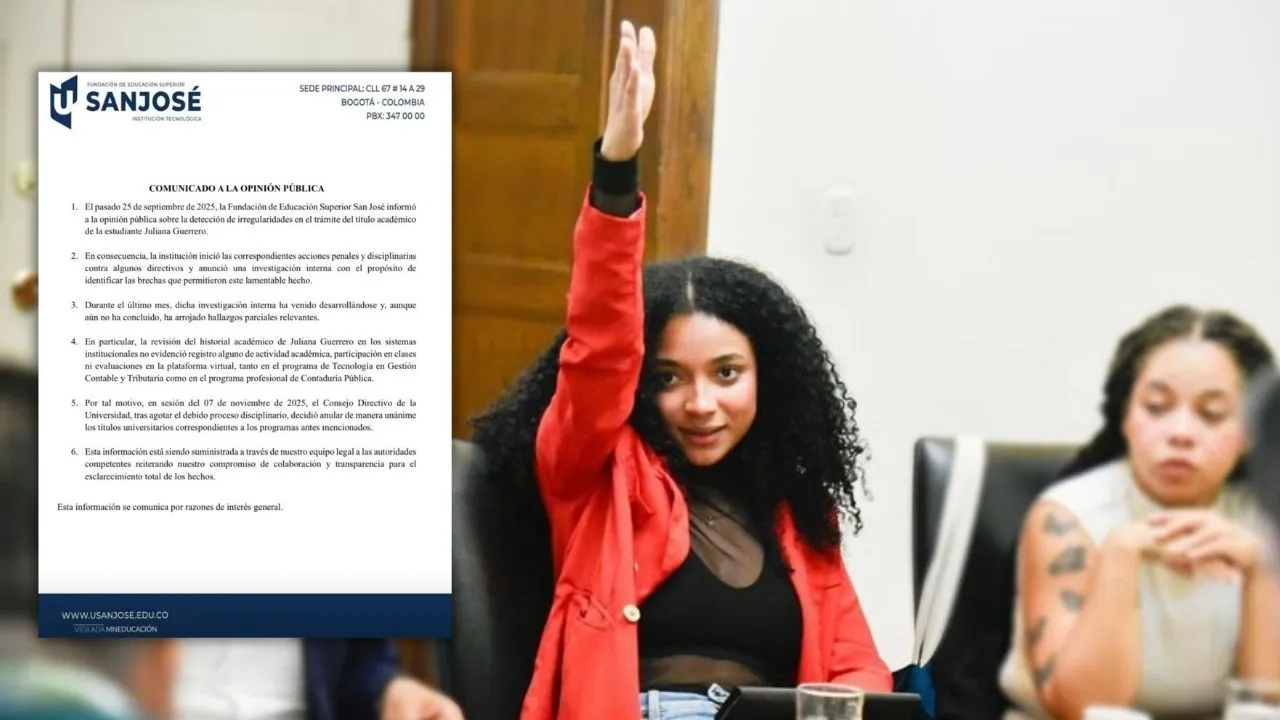 Juliana Guerrero se queda sin títulos universitarios, ¿se agrava su situación? Juliana Guerrero se queda sin títulos universitarios, ¿se agrava su situación?