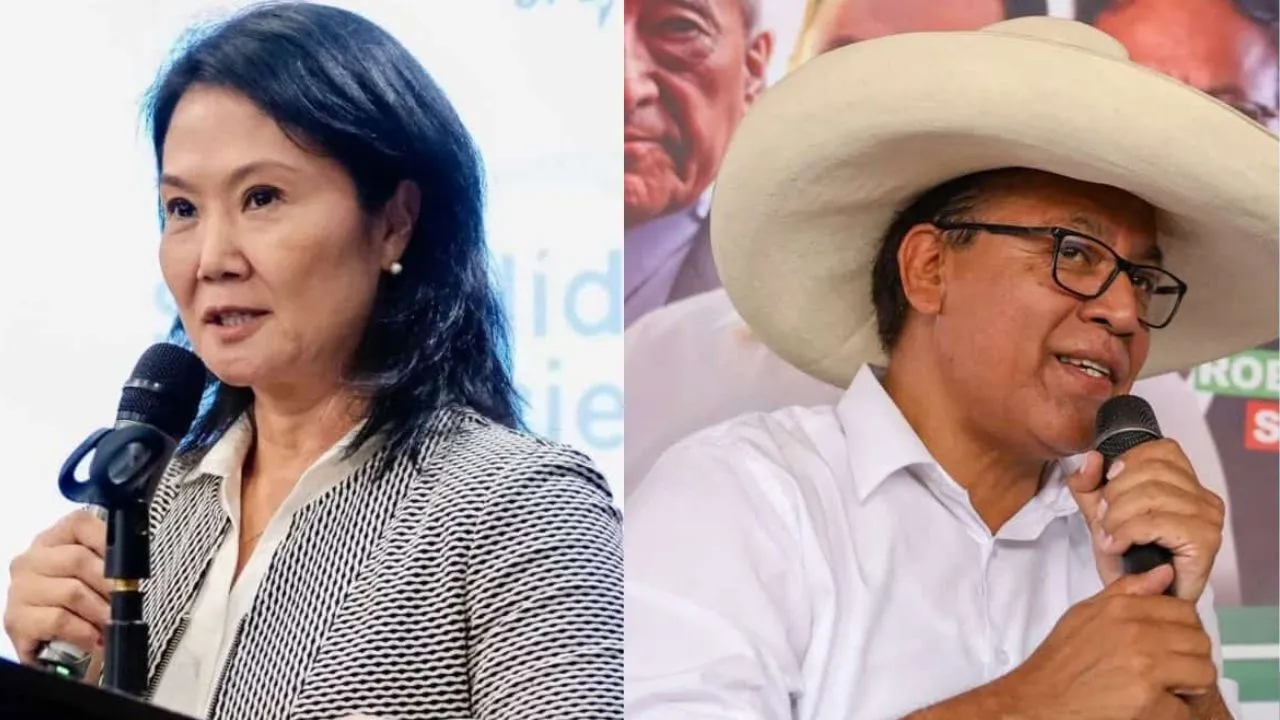 Keiko Fujimori aventaja a Roberto Sánchez Perú sigue sin definir presidente: Fujimori aventaja a Sánchez solo por unas milésimas