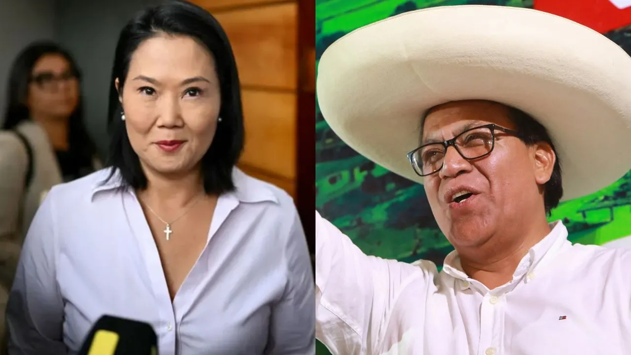 Keiko Fujimori y Roberto Sánchez ¿Qué pasó con las elecciones en Perú? Conteo ya está en el 99 por ciento de avance
