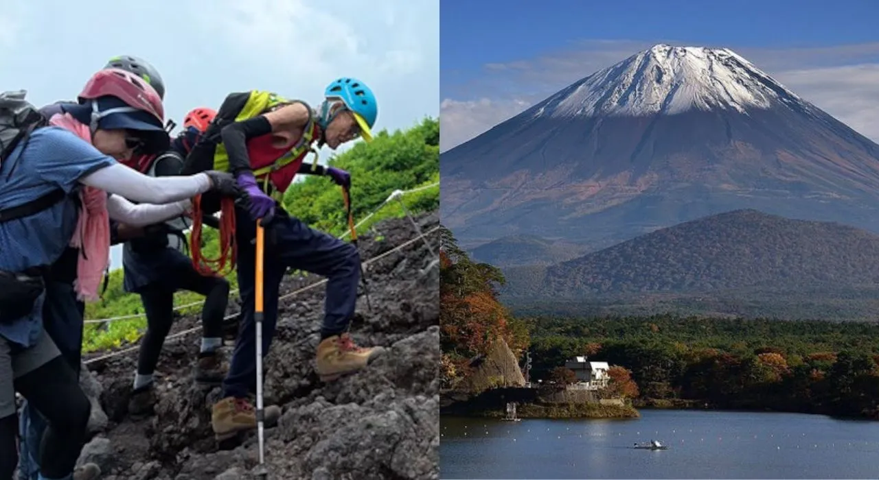 Kokichi Akuzawa a sus 102 años escaló el Monte Fuji. Imagen principal