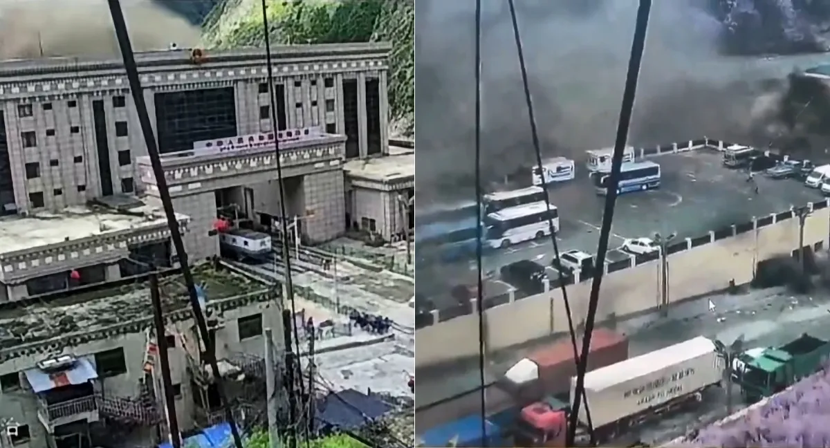 La inundación que ya había golpeado al Puerto de Gyirong en 2025 La inundación que ya había golpeado al Puerto de Gyirong en 2025: ¿un aviso de la avalancha de 2026?