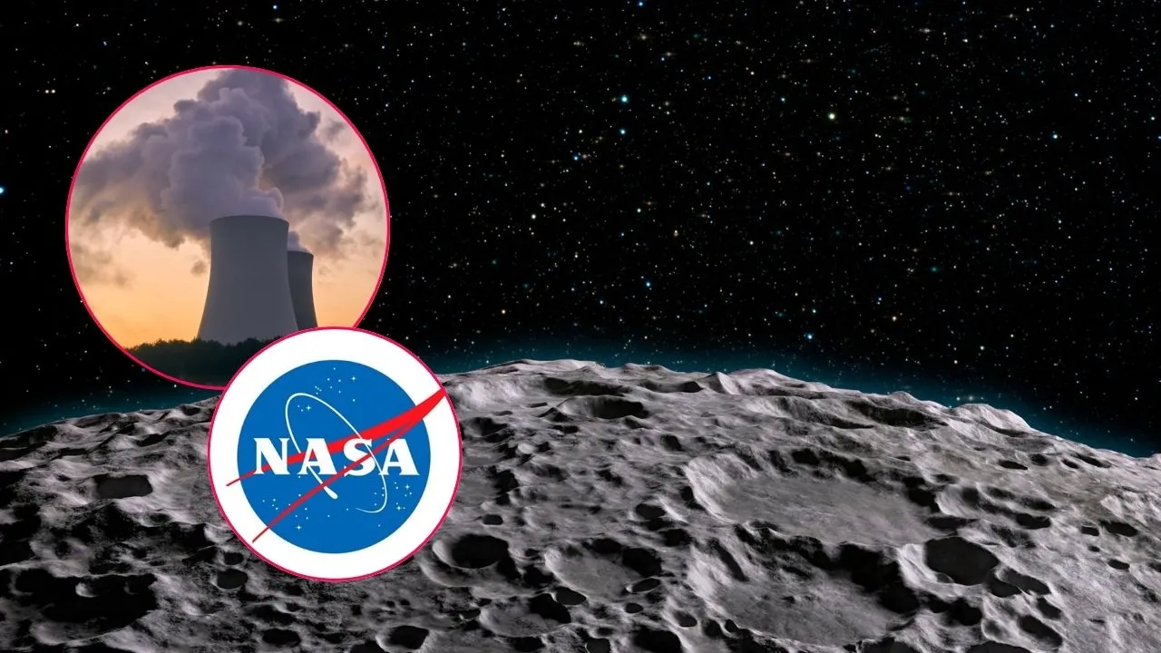 La Nasa espera poner un reactor nuclear en la superficie de la Luna para 2030. Imagen principal