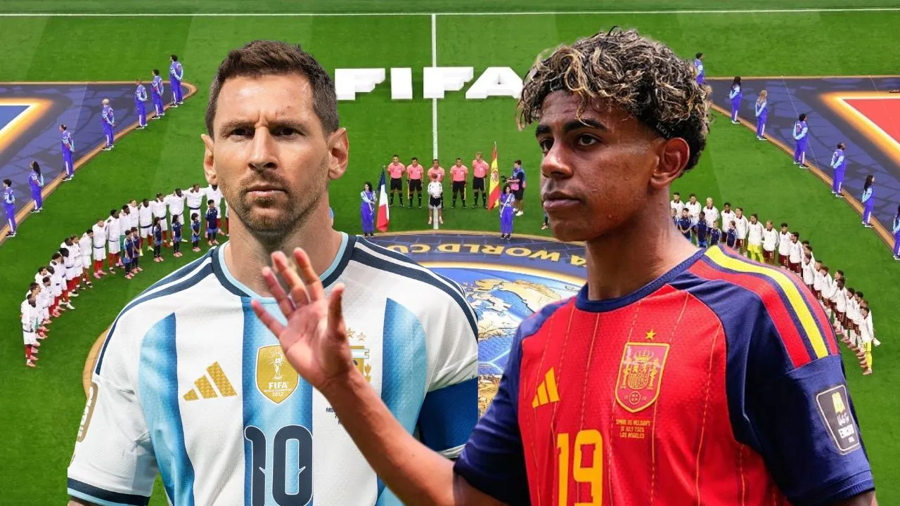Las fotos de Messi con un bebé llamado Lamine Yamal Las fotos de Messi con un bebé llamado Lamine Yamal: la final del Mundial tiene historia