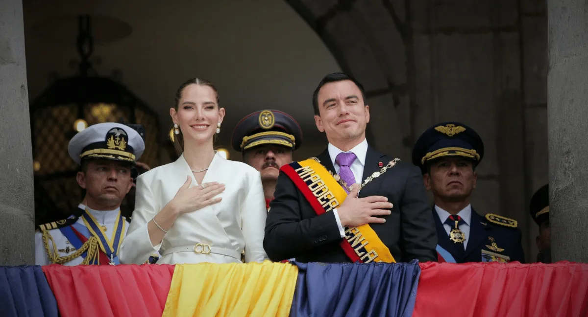 Lavinia Valbonesi, primera dama de Ecuador, perdió a su hijo Stefano Noboa. Lavinia Valbonesi, primera dama de Ecuador, perdió a Stefano, el tercer hijo que esperaba con Noboa