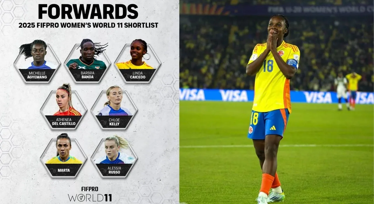 Linda Caicedo vuelve a hacer historia: entre las 26 elegidas que dominan el fútbol mundial  Imagen de la noticia