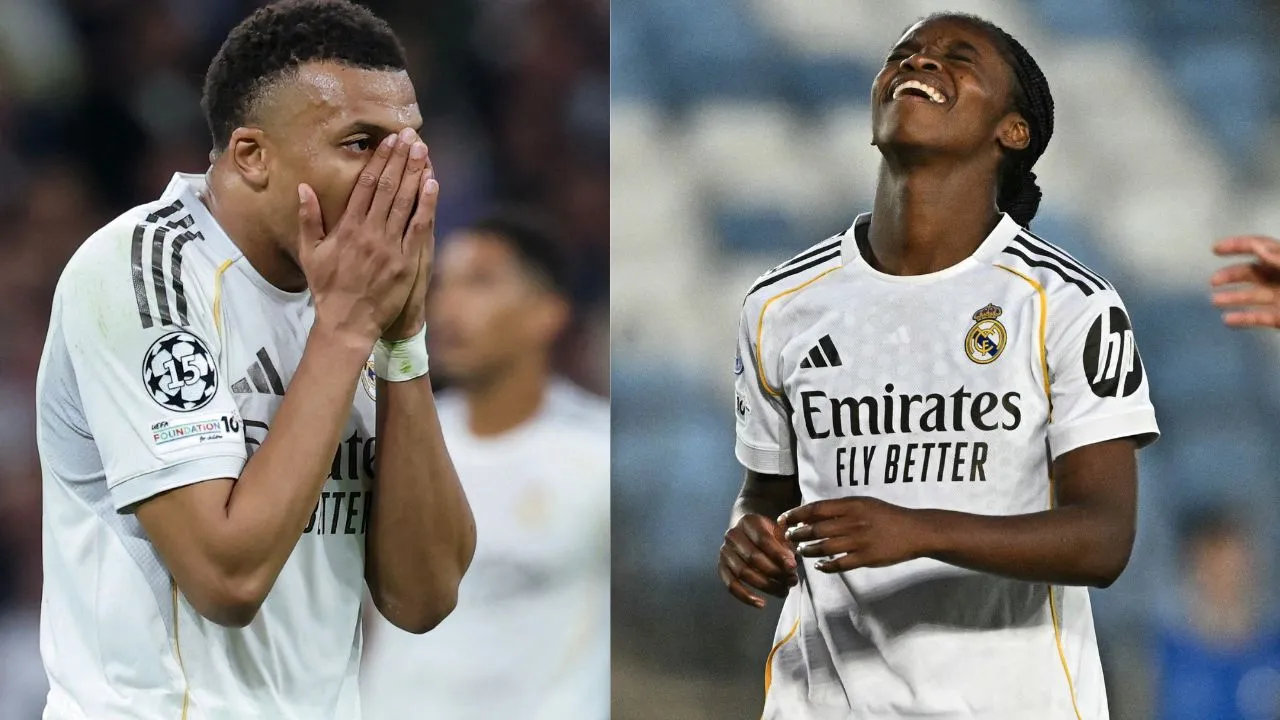 Linda Caicedo y Kylian Mbappé siguen sin lograr los títulos deseados con Real Madrid. El ocaso de Linda Caicedo y Kylian Mbappé: dos estrellas atrapadas en la debacle de Real Madrid