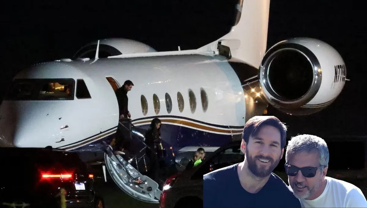 Lionel Messi llegó a Rosario para despedir a su padre, Jorge Messi. Lionel Messi llegó a Rosario para despedir a su padre Jorge: así fue su regreso