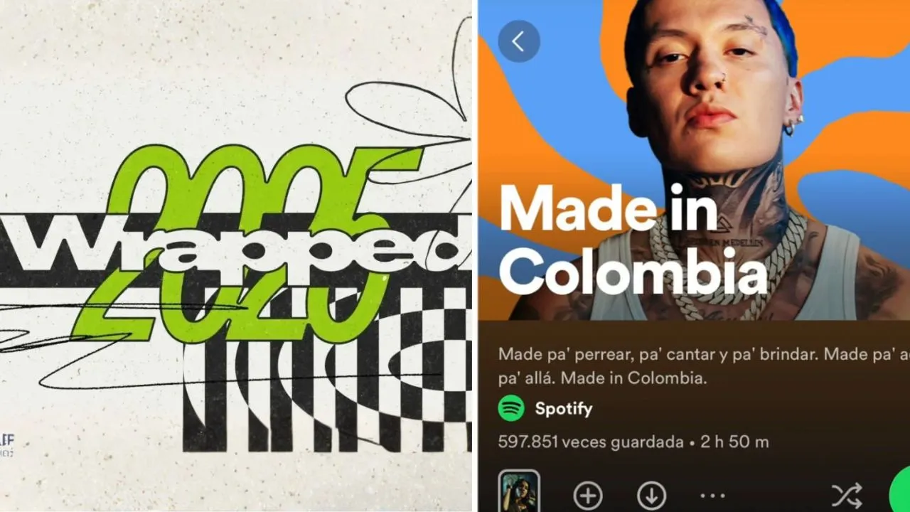 Lo más escuchado en Colombia según Spotify 2025