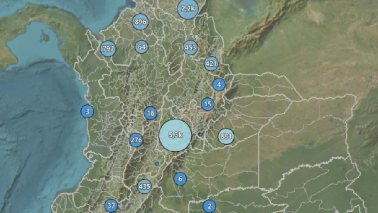 Los miles de puntos subterráneos de agua que salvarían a Colombia a futuro. Ante el peor Fenómeno de El Niño revelan mapa secreto de agua que salvaría a Colombia