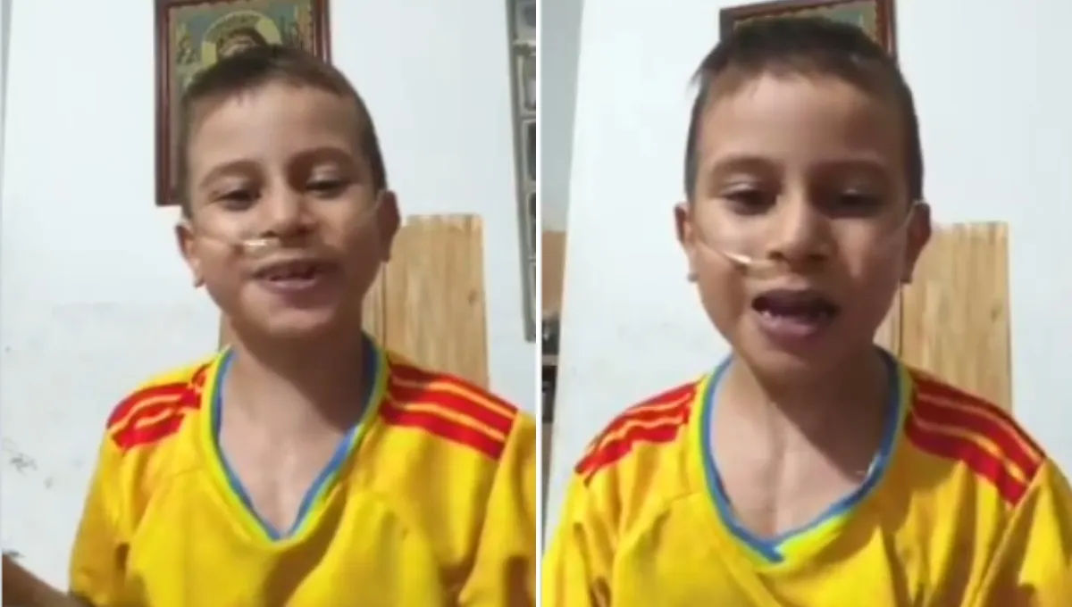Lucas, el niño que pidió ayuda al presidente De La Espriella. Lucas, su historia y el conmovedor mensaje que llegó hasta el presidente Abelardo De La Espriella