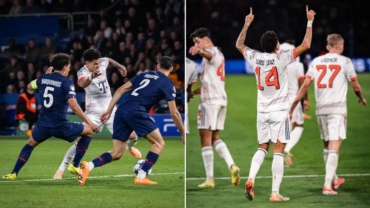 Luis Díaz rompe récord en la Champions con doblete ante el PSG